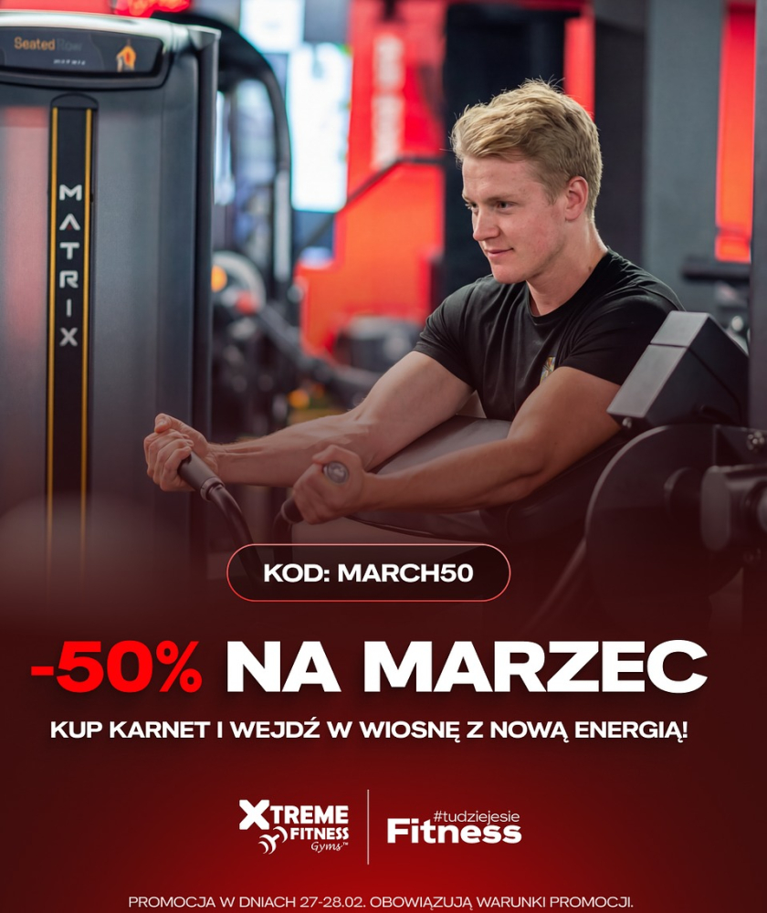 Wiosna 2026 promocja na siłowni w Namysłowie