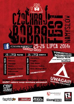 Program Czochraj Bobra Fest 2014