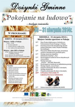 Gmina Pokój - dożynki 2014