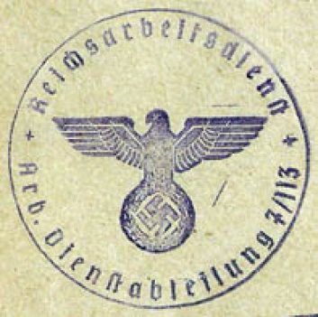 Pieczęć formacyjna RAD 7/113