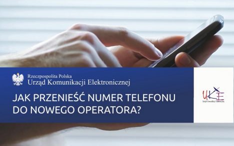 Przenoszenie numeru telefonu do nowego operatora - UKE