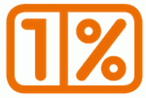 Logo 1 % podatku dla ngo