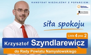 Krzysztof Szyndlarewicz - kandydat