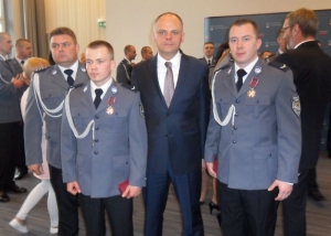 Policjanci z Namysłowa