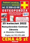 Akcja badań densometrycznych w Namysłowie