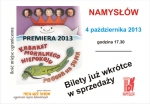 Kabaret moralnego niepokoju w Namysłowie 2013