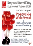 Poetyckie Walentynki w Namysłowie - 14 lutego 2014