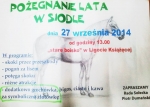 Pożegnanie wakacji w siodle 2014