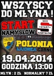 START Namysłów - POLONIA Łaziska Górne - 19 kwietnia 2014