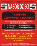 Zapisy do Akademii Czerwono-Czarnych - 7 kwietnia 2014