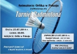 Turniej Badmintona 25 lipca 2014