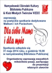 Poetyckie spotkanie dedykowane Mamom i Dzieciom - 31 maja 2014
