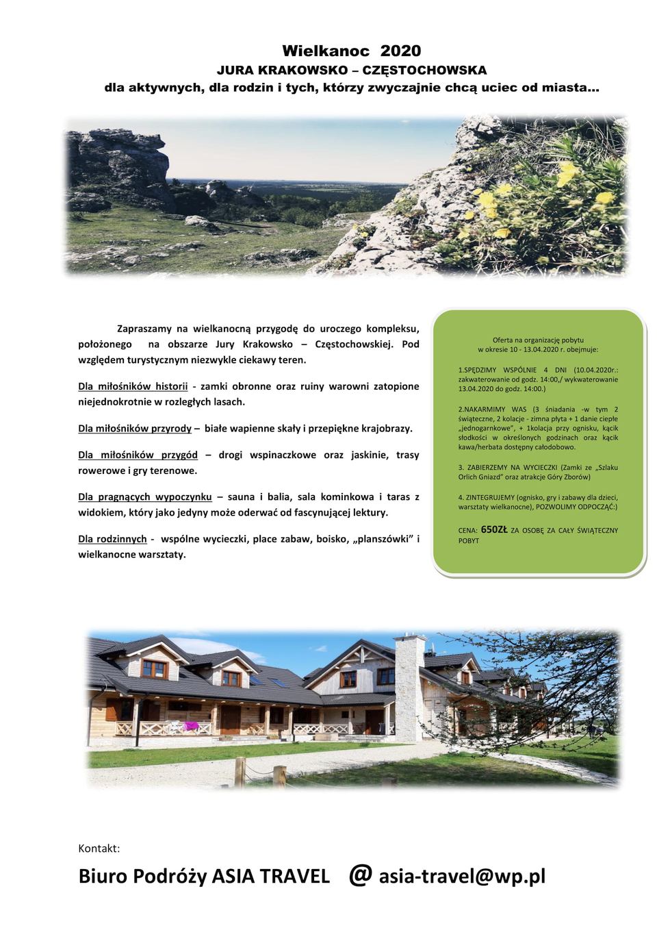 Wielkanoc 2020 w górach