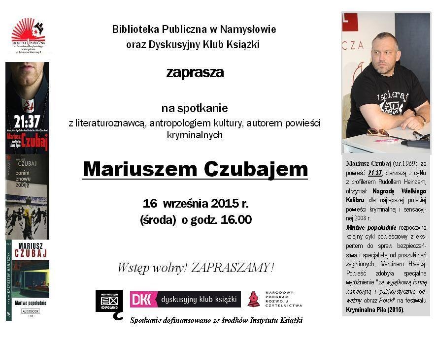 Mariusz Czubaj w Namysłowie